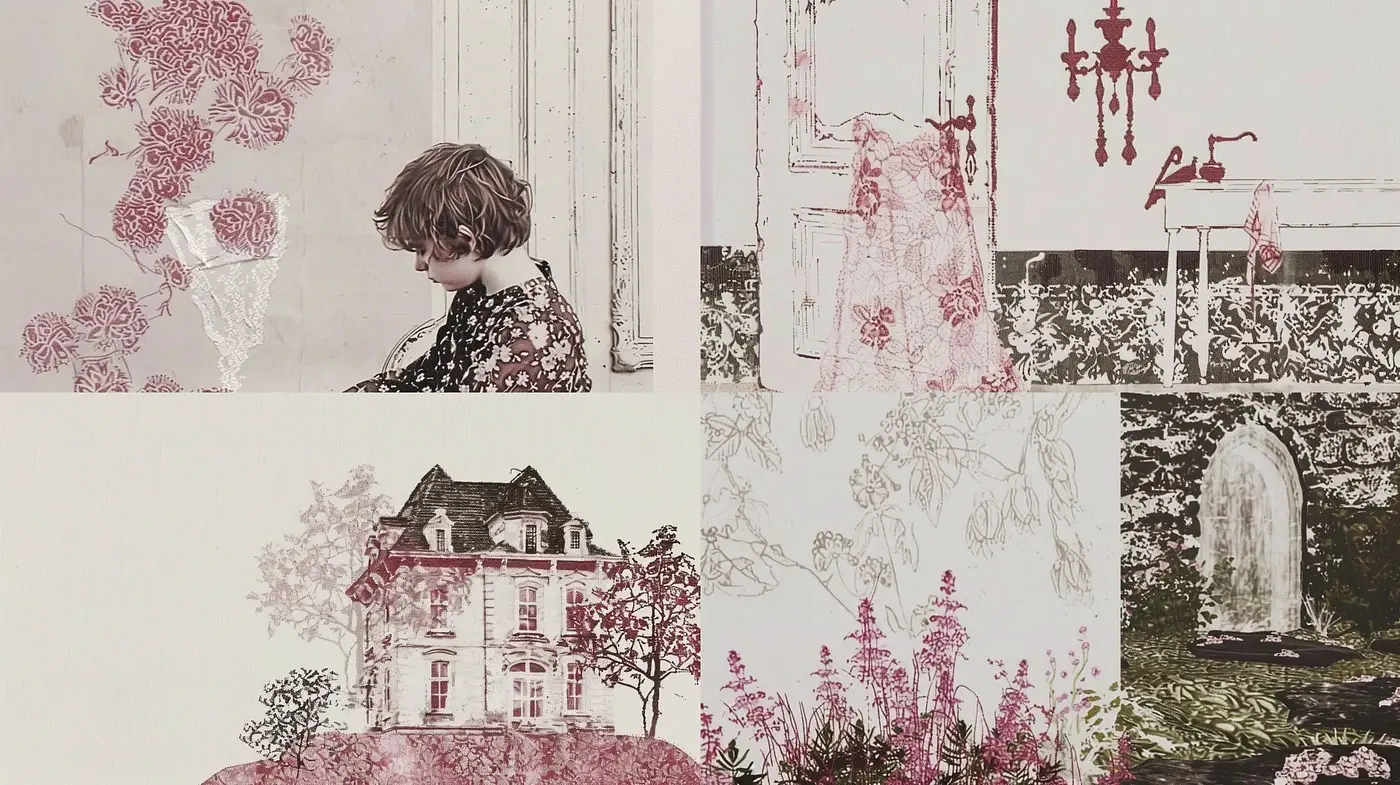 A Tale of Faded Elegance: Echoes of Past Grandeur in Monochromatic and Sepia Tones - Midjourney sref style