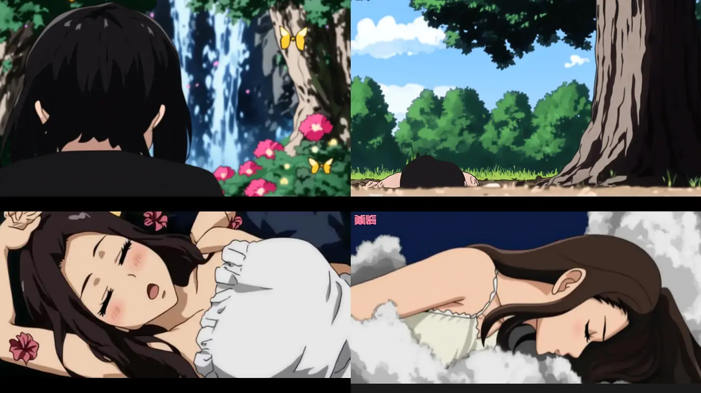 Tranquil Nature Embraced in Harmonious Anime Essence - Midjourney sref style