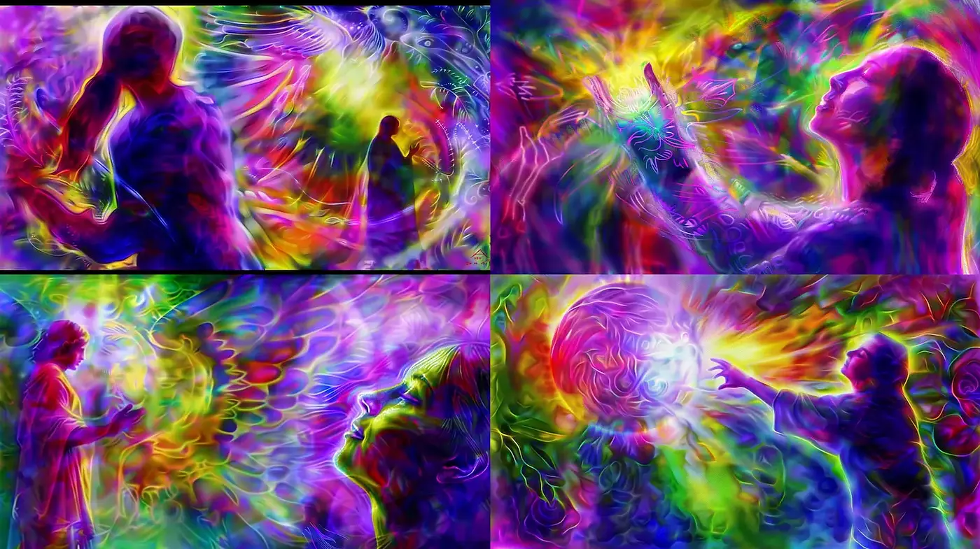Dynamic and Vibrant Depiction of Human Connection and Emotion - Midjourney sref style