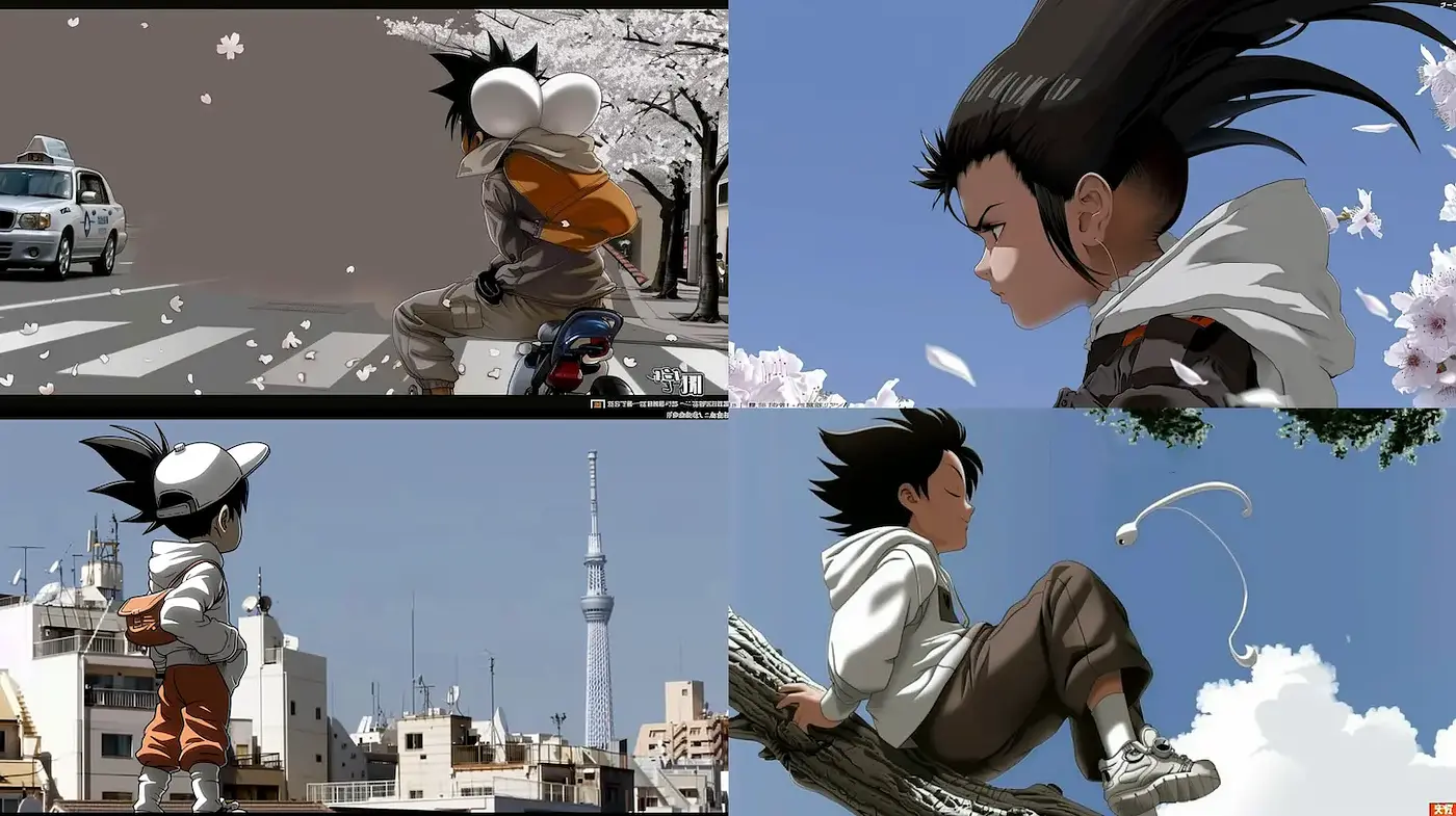 Contemporary Urban Manga with a Youthful Spirit - Midjourney sref style