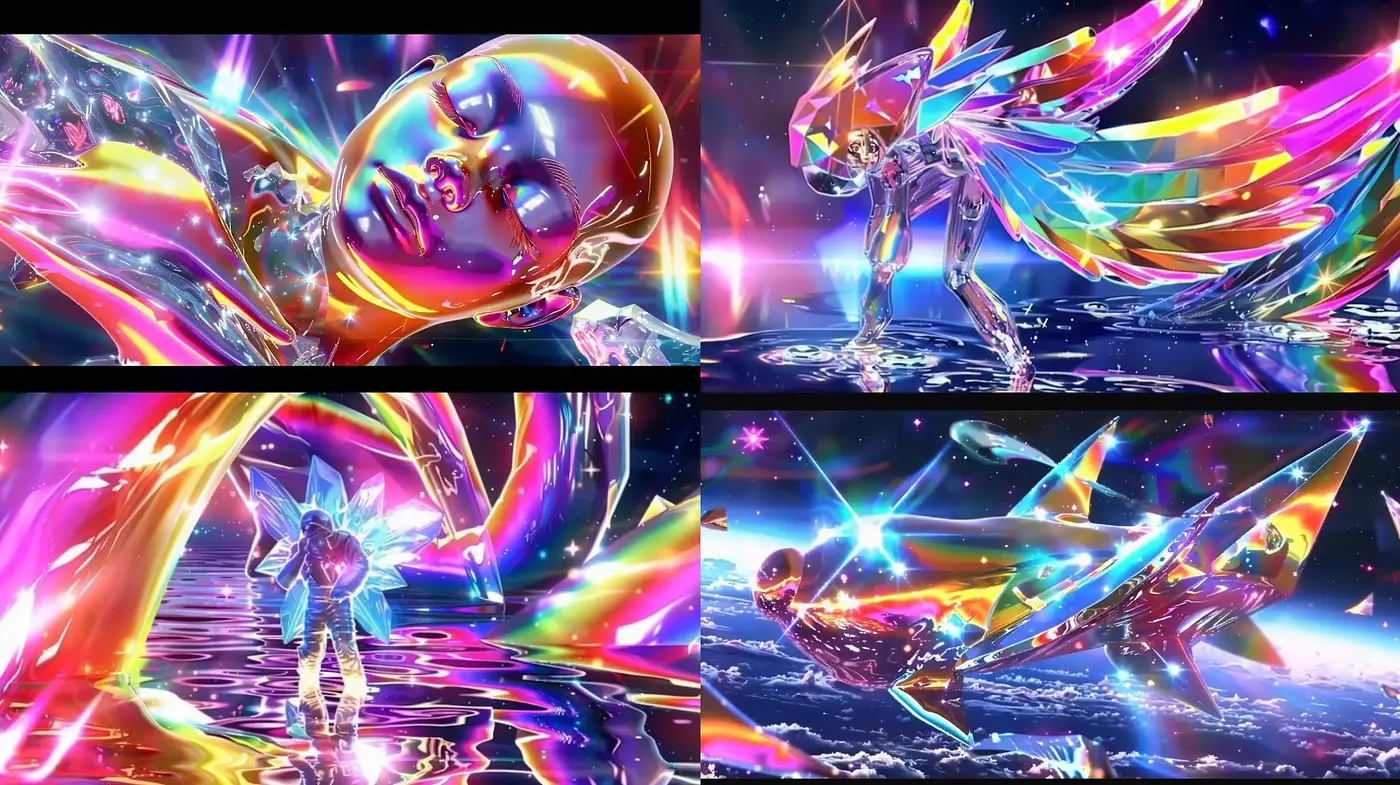 Surreal Luminous Dreamscape Fusion - Midjourney sref style