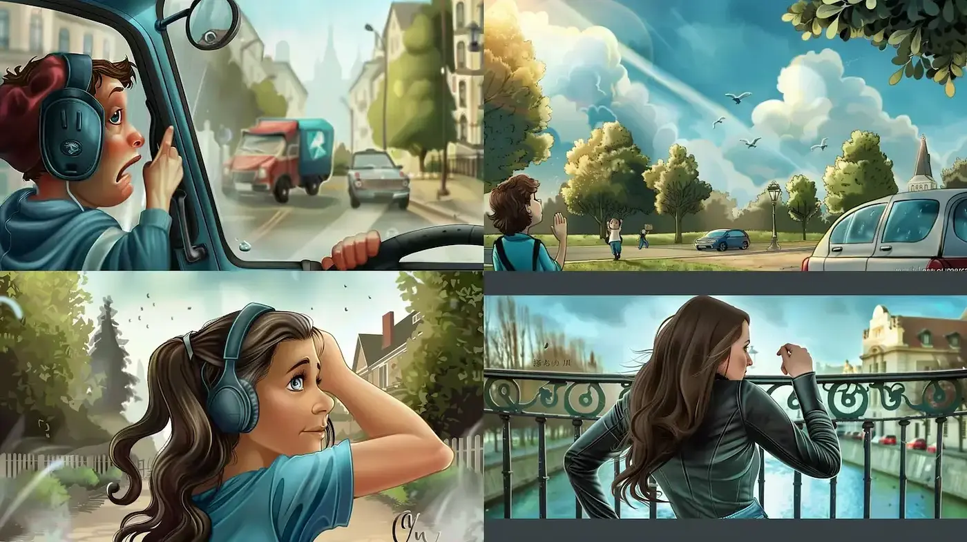Serene Nostalgic Vistas: A Journey Through Stylized Realism - Midjourney sref style