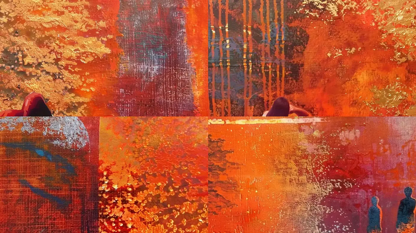 Autumnal Hues and Textured Impressions - Midjourney sref style
