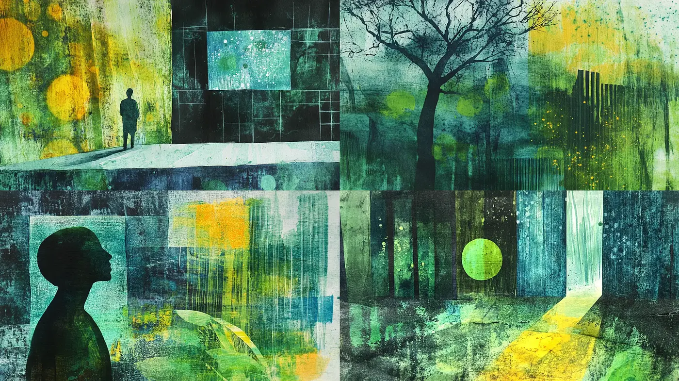Ethereal Dreamscape Blending with Expressive Abstract Realms - Midjourney sref style