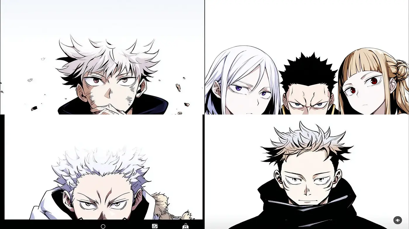 Stylized Character Portraits Conveying Intense Emotion and Dynamic Energy - Midjourney sref style