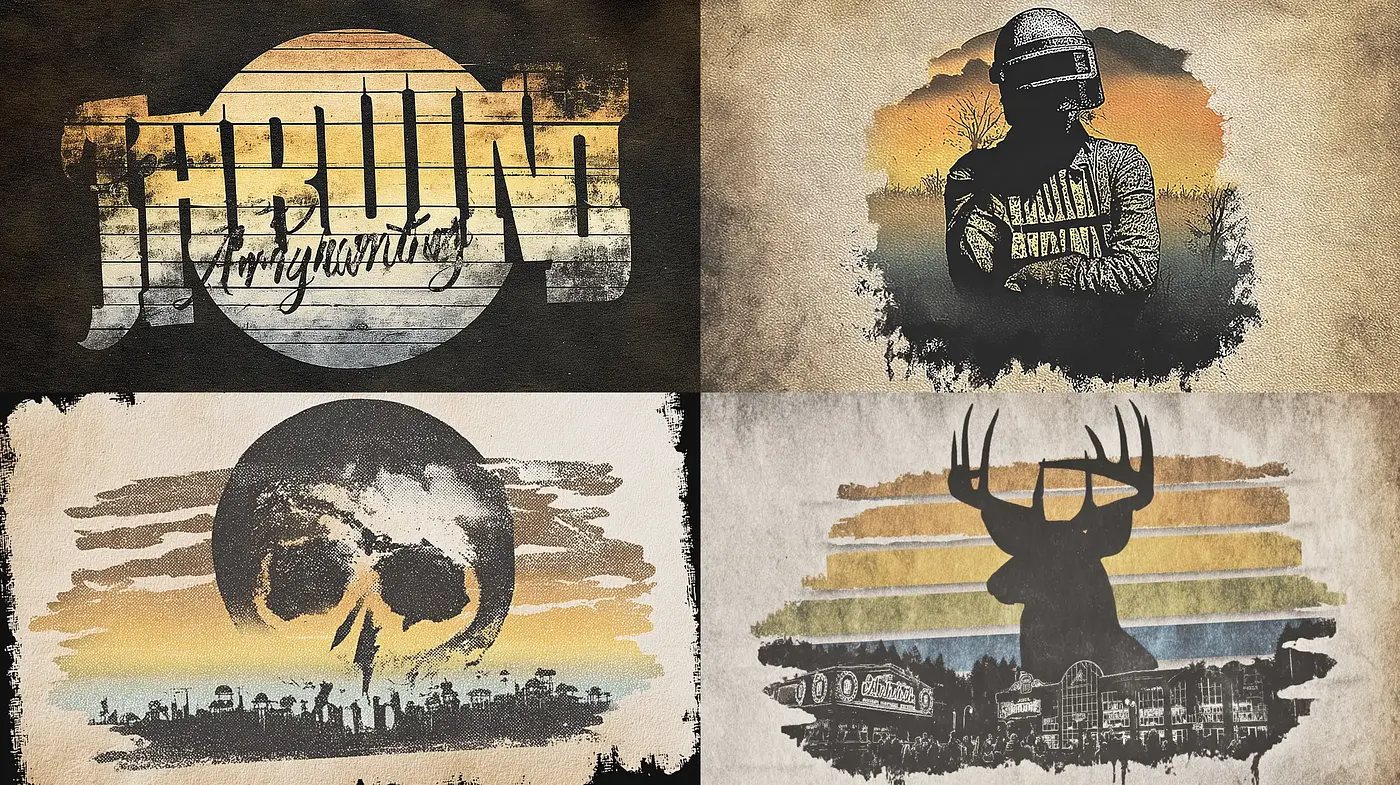 Retro-Inspired Illustrations with a Vintage Aesthetic - Midjourney sref style