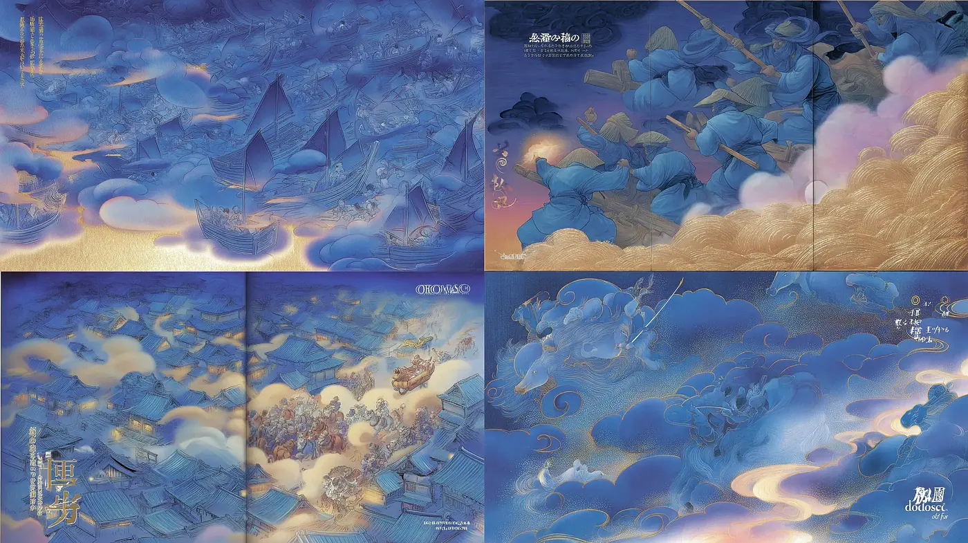 Ethereal and Dreamlike Aesthetic with Intricate Details - Midjourney sref style