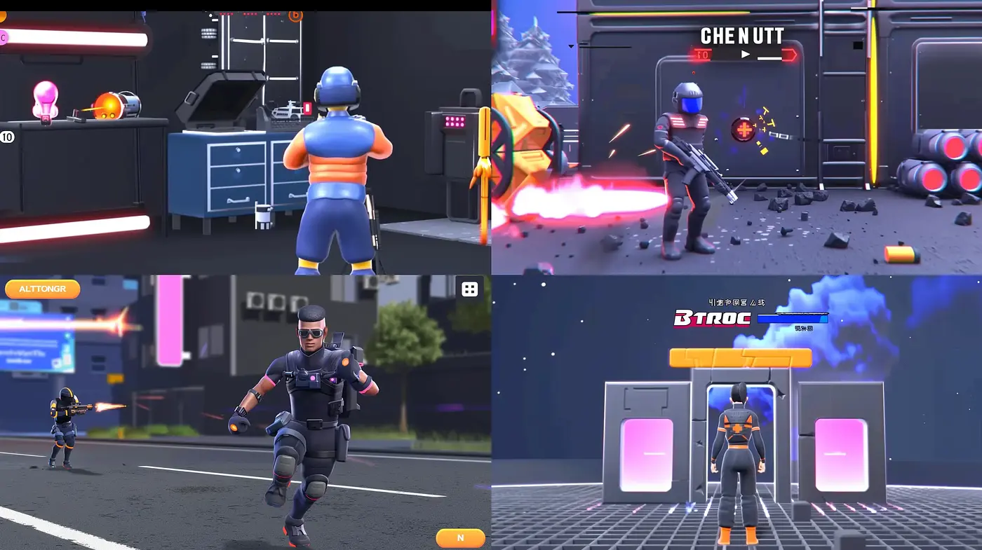 Futuristic Neon-Drenched Concept Art - Midjourney sref style