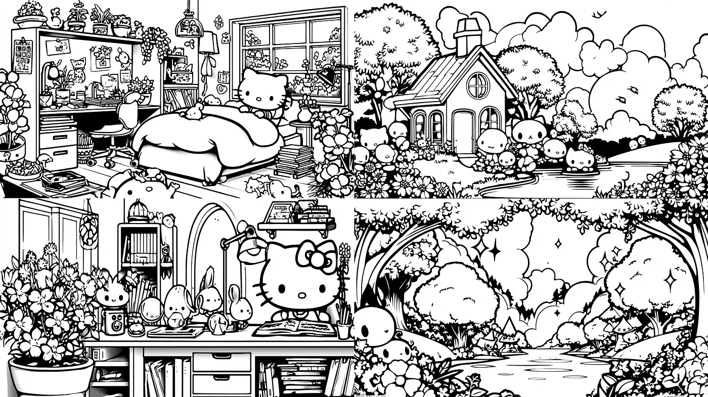 Charming and Whimsical Illustrative Style with a Playful Touch - Midjourney sref style