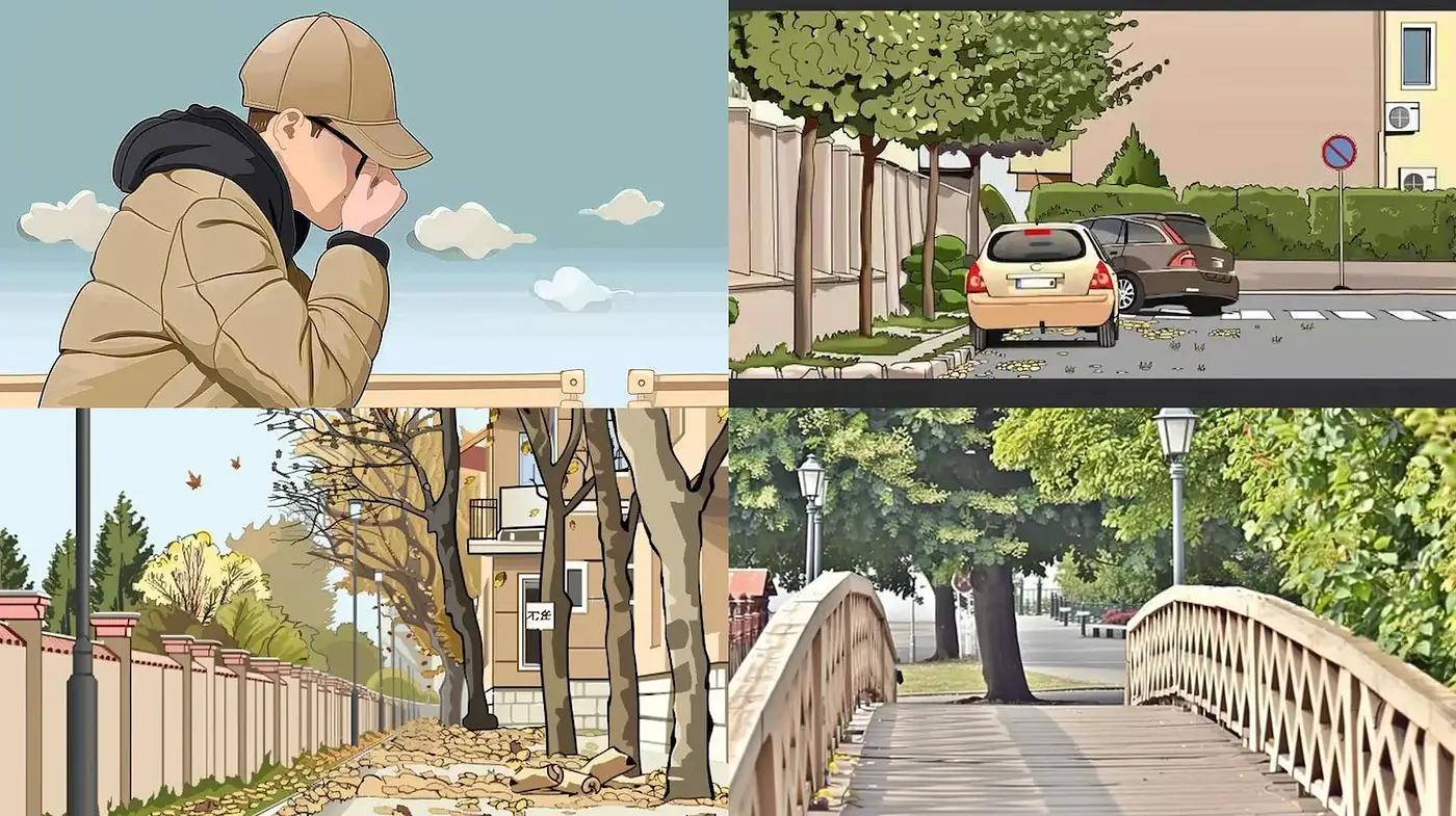 A Modern Illustrative Style with a Calm, Everyday Aesthetic - Midjourney sref style