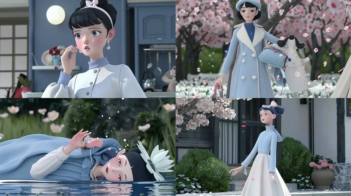 Ethereal Elegance in Pastel Shades: A Dreamy Digital Artistry - Midjourney sref style