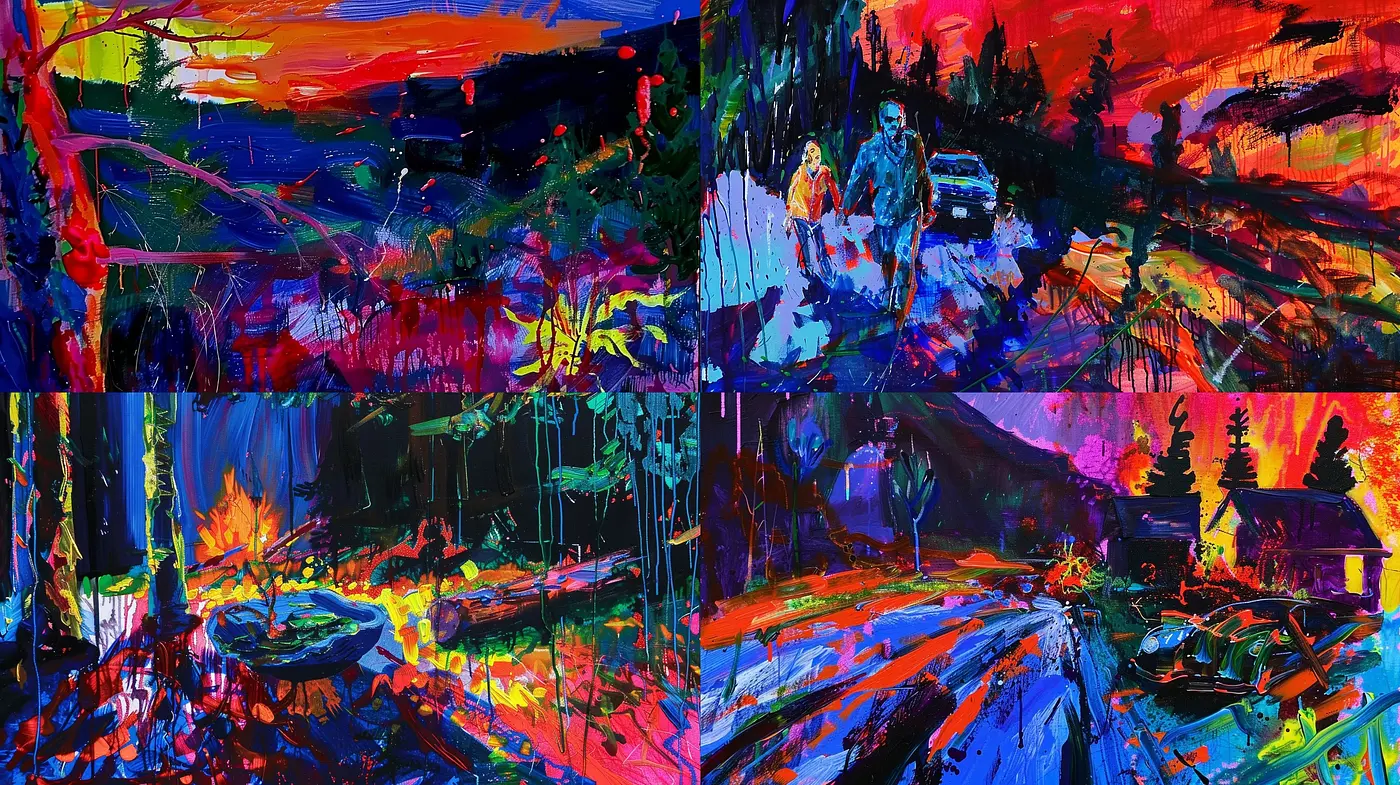 Vibrant Expressionism with a Hint of Fauvism - Midjourney sref style