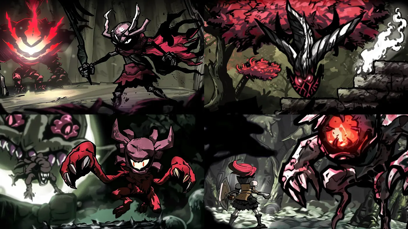 Gothic Fantasy with Animated Vigor - A Homage to Dark Comic Styles - Midjourney sref style