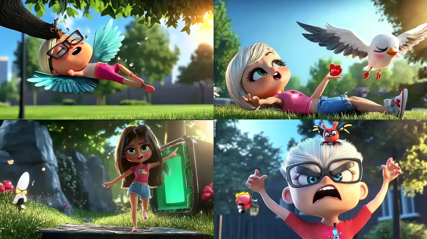 Luminous Whimsy: A Harmonious Blend of Vibrant CGI with a Touch of Pixar-like Charm - Midjourney sref style