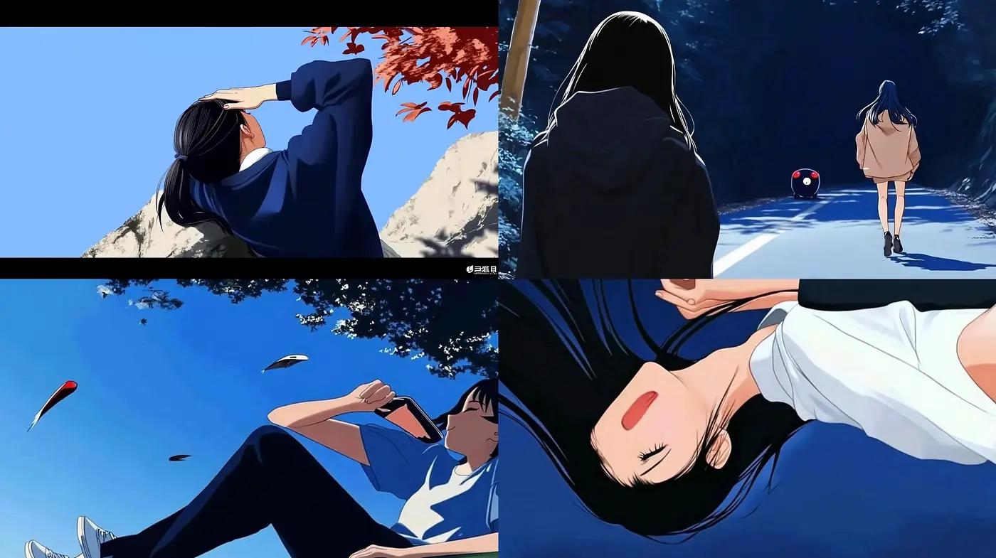 Serene Elegance in Contemporary Anime Portraiture - Midjourney sref style