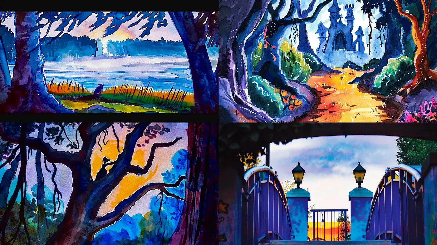 Luminous Dreamscape Artistry - Midjourney sref style