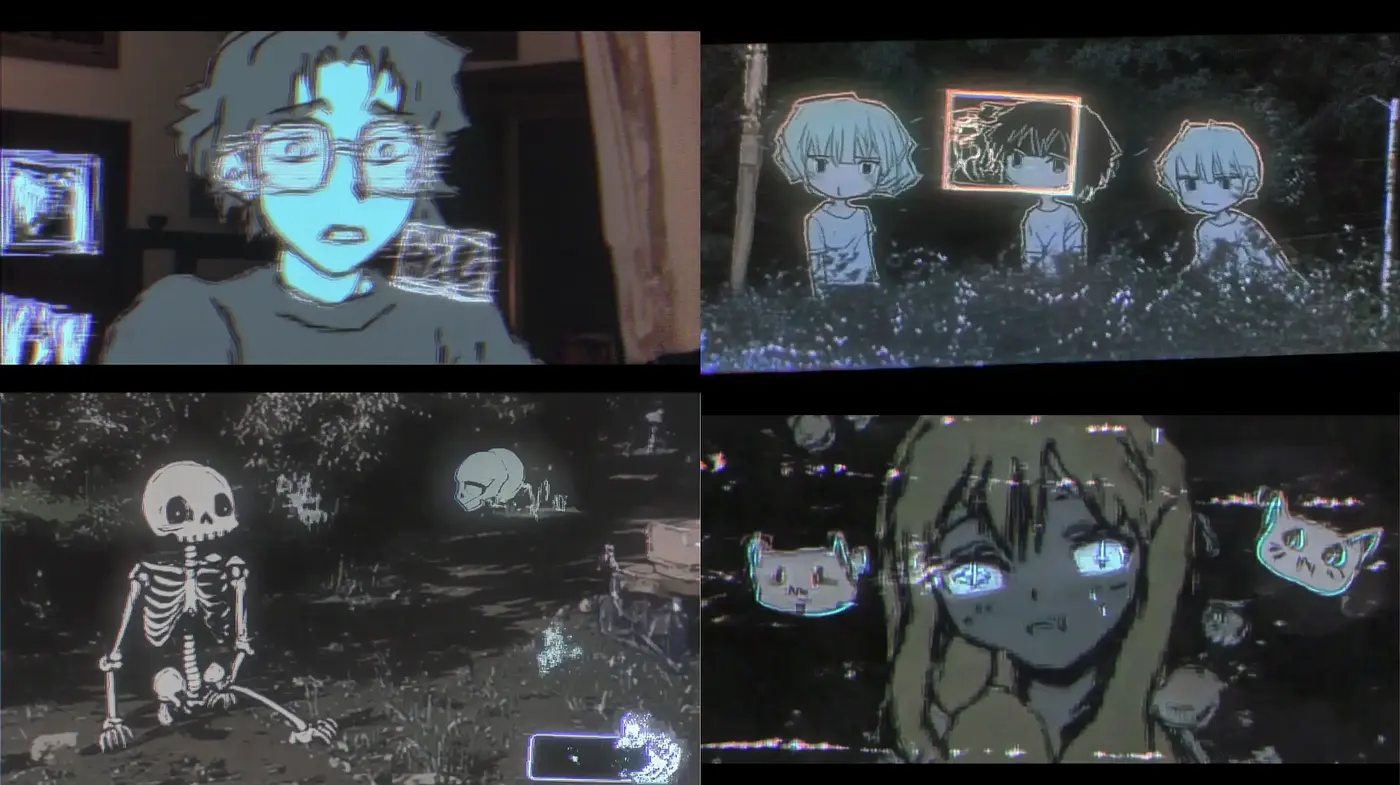 Ethereal Monochrome Dreamscape: An Homage to Surrealist Anime - Midjourney sref style