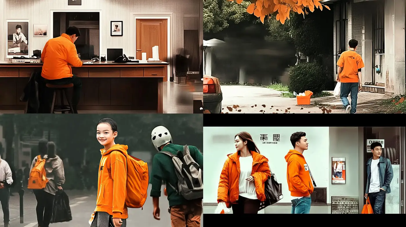 Consistent Cinematic Autumn Hues with a Vintage Essence - Midjourney sref style