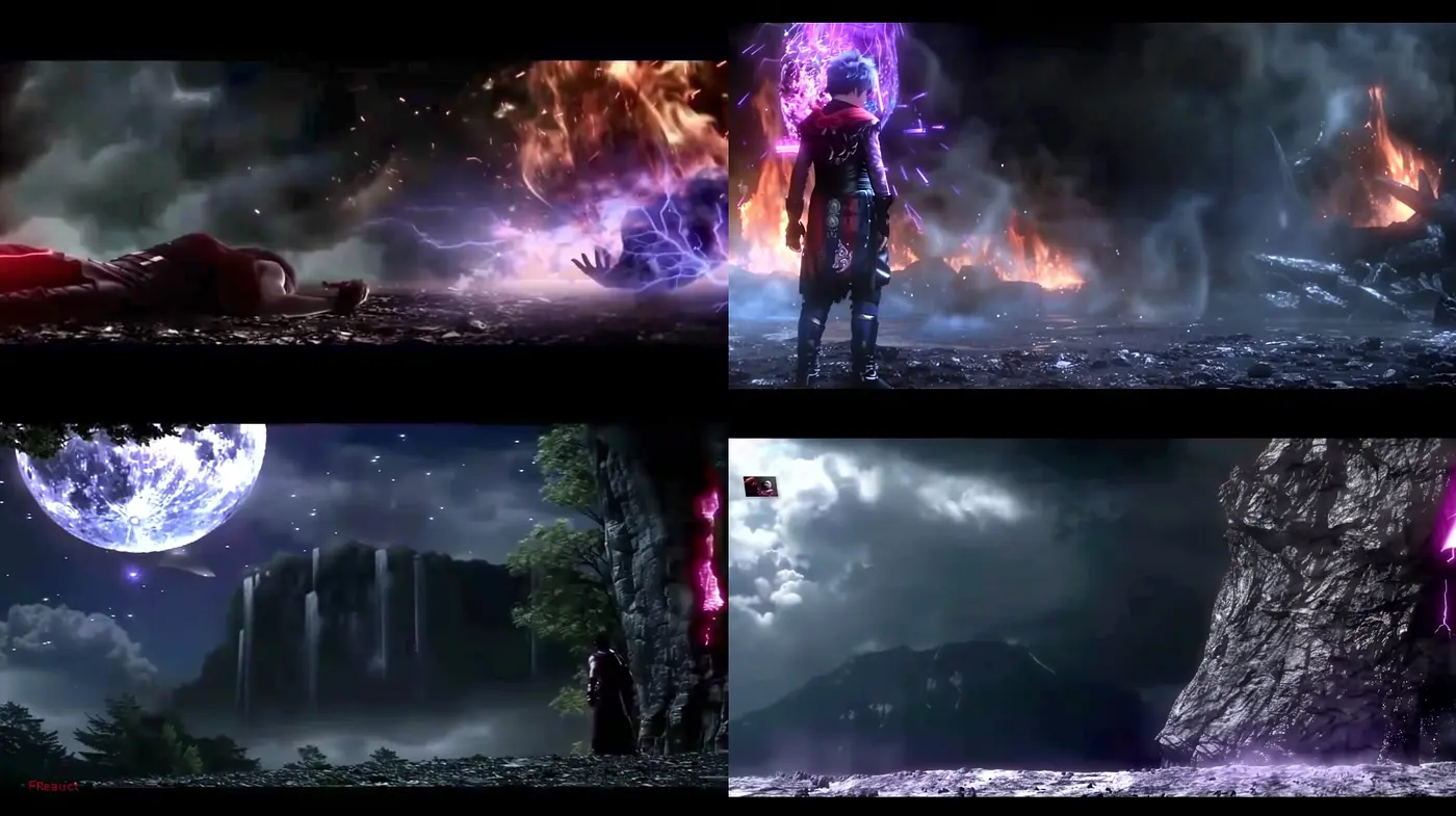 Ethereal Nocturnal Visions: A Fusion of Fantasy and Dark Art - Midjourney sref style