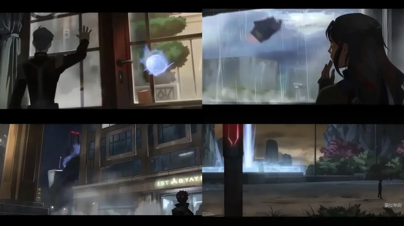 Cinematic Illustrated Scenes with Atmospheric Depth - Midjourney sref style