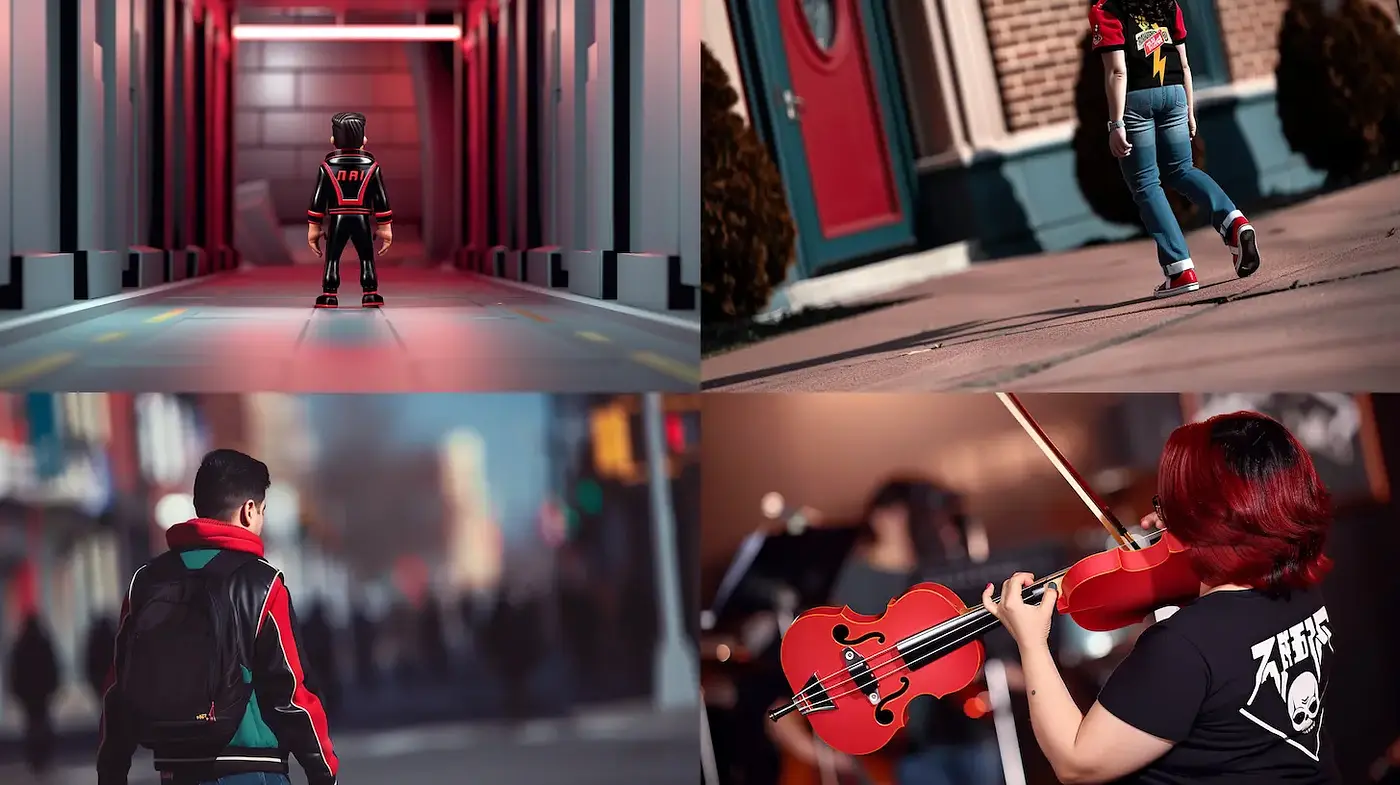 Urban-inspired illustrative style with character-focused narratives - Midjourney sref style