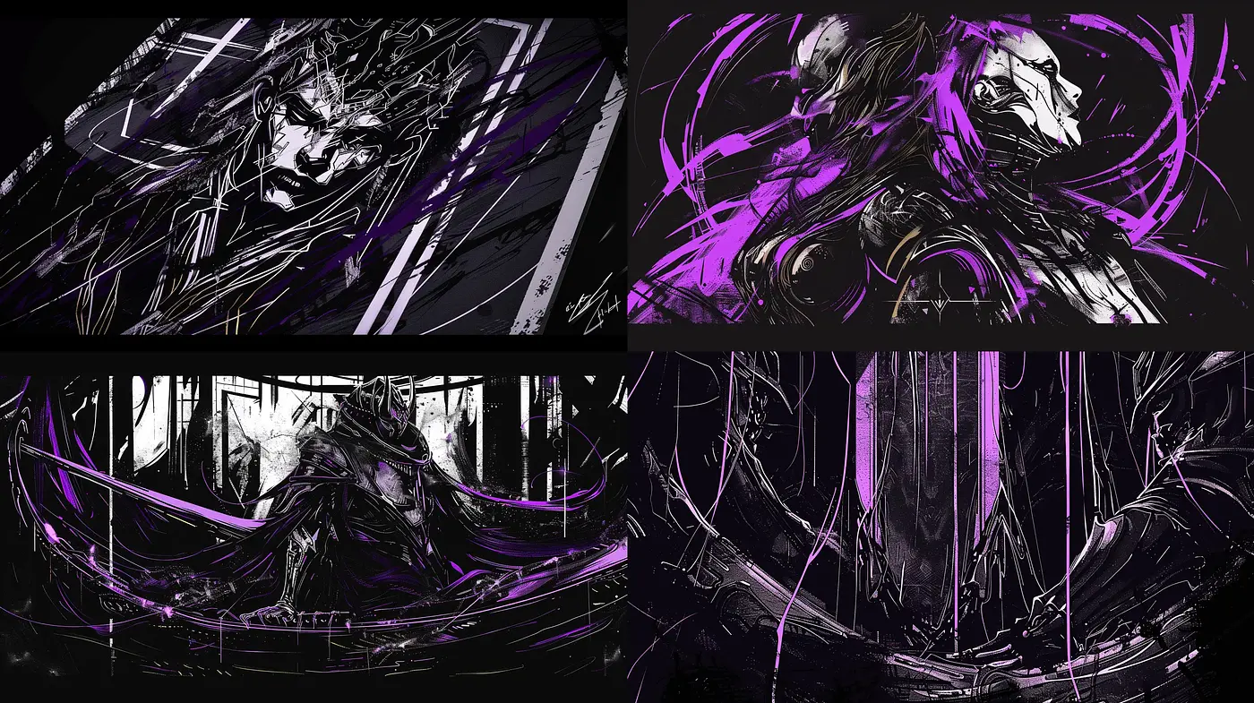 Vivid Strokes of Fantasy: A Dynamic Expressionist Fusion - Midjourney sref style