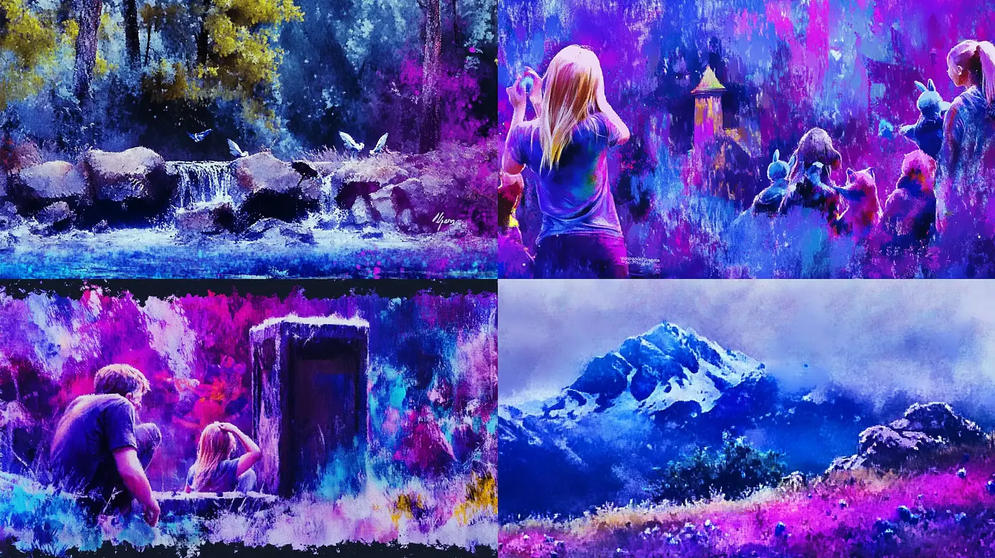 Luminous Dreamscape Fusion - Midjourney sref style