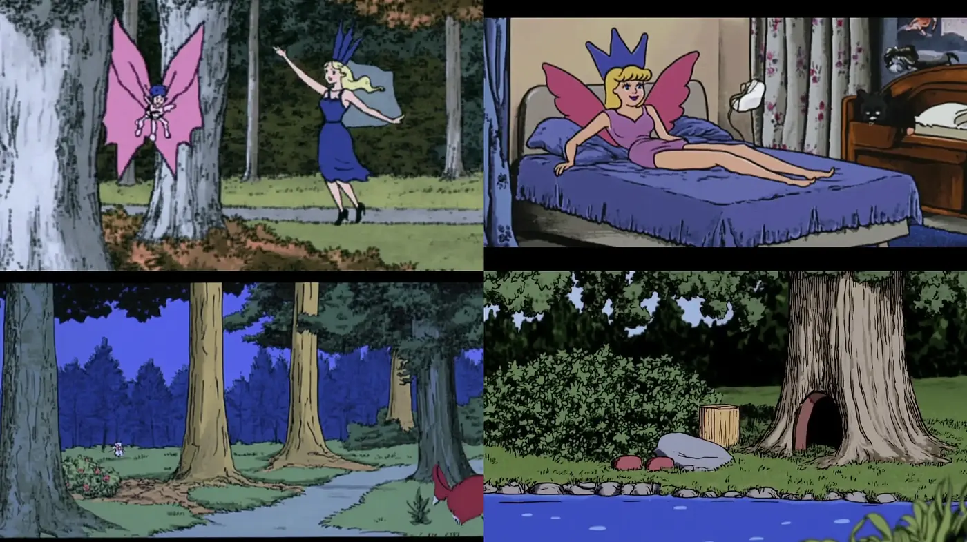 Enchanted Forest Anime Serenity - Midjourney sref style