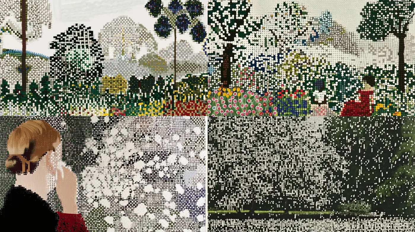 Pointillistic Reverie - A Modern Take on Neo-Impressionist Dot Technique - Midjourney sref style