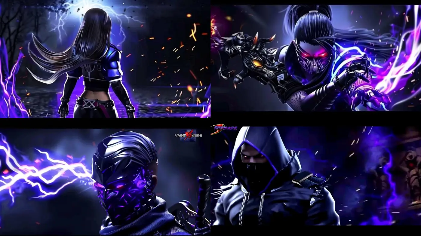 Neon-Noir Cyberpunk Aesthetic with Dynamic Energy - Midjourney sref style