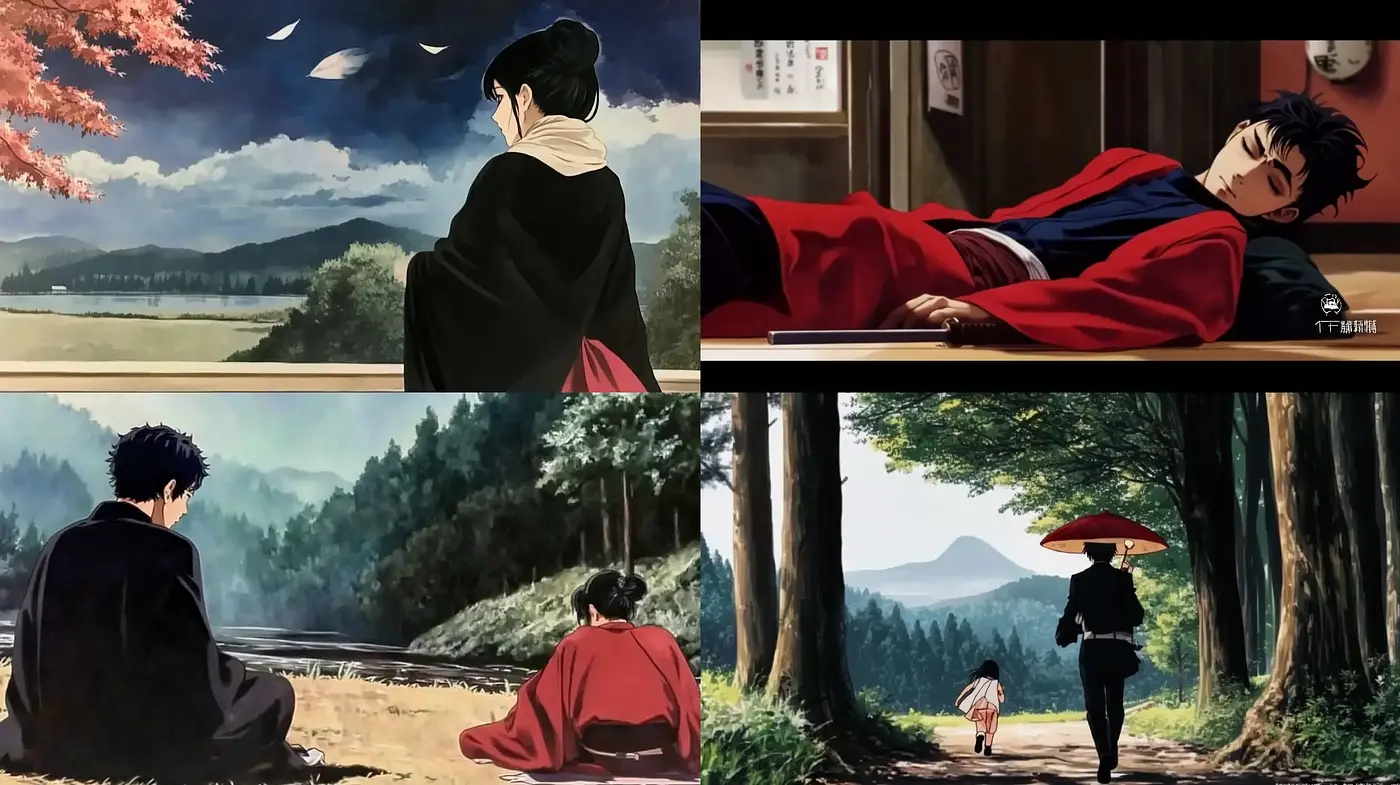Ethereal Tranquility in Japanese Animation - Midjourney sref style