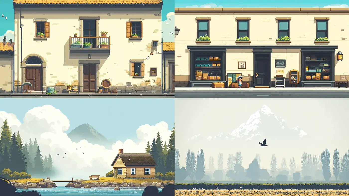 Charming Illustrations with a Whimsical, Cozy Aesthetic - Midjourney sref style
