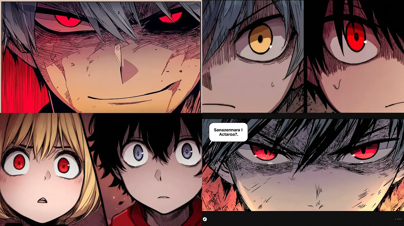 Dramatic and Intense Manga-Inspired Aesthetic with Strong Emotional Cues - Midjourney sref style