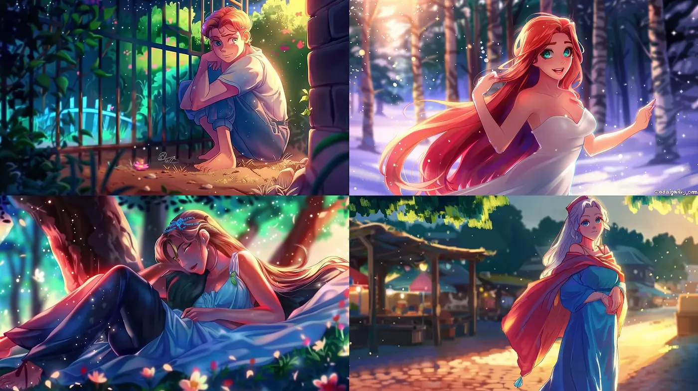 Ethereal Glow: Consistent Elements of Luminosity and Chromatic Harmony in Artistic Expression - Midjourney sref style