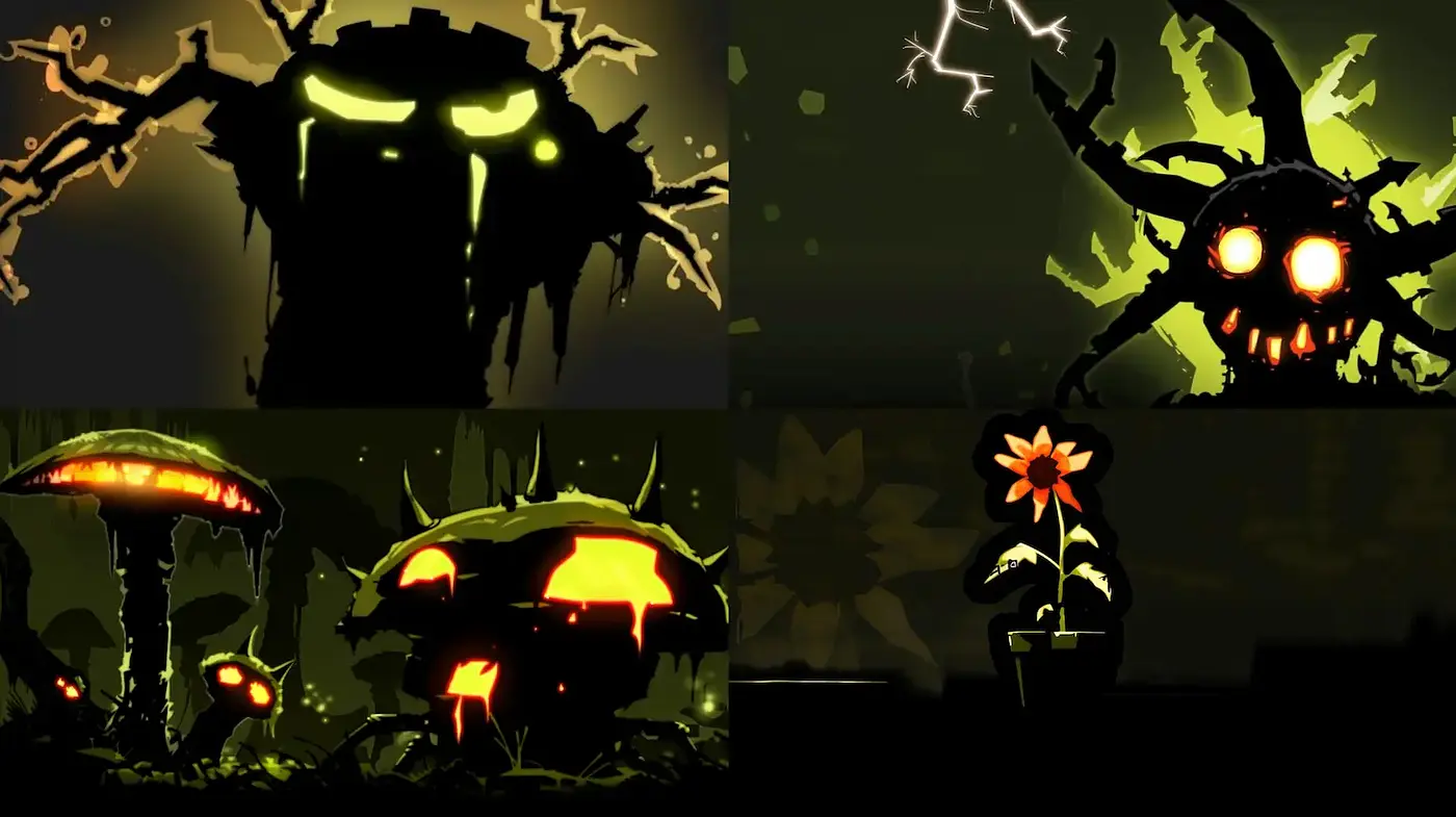 Darkly Atmospheric Illustrations with Organic Elements - Midjourney sref style