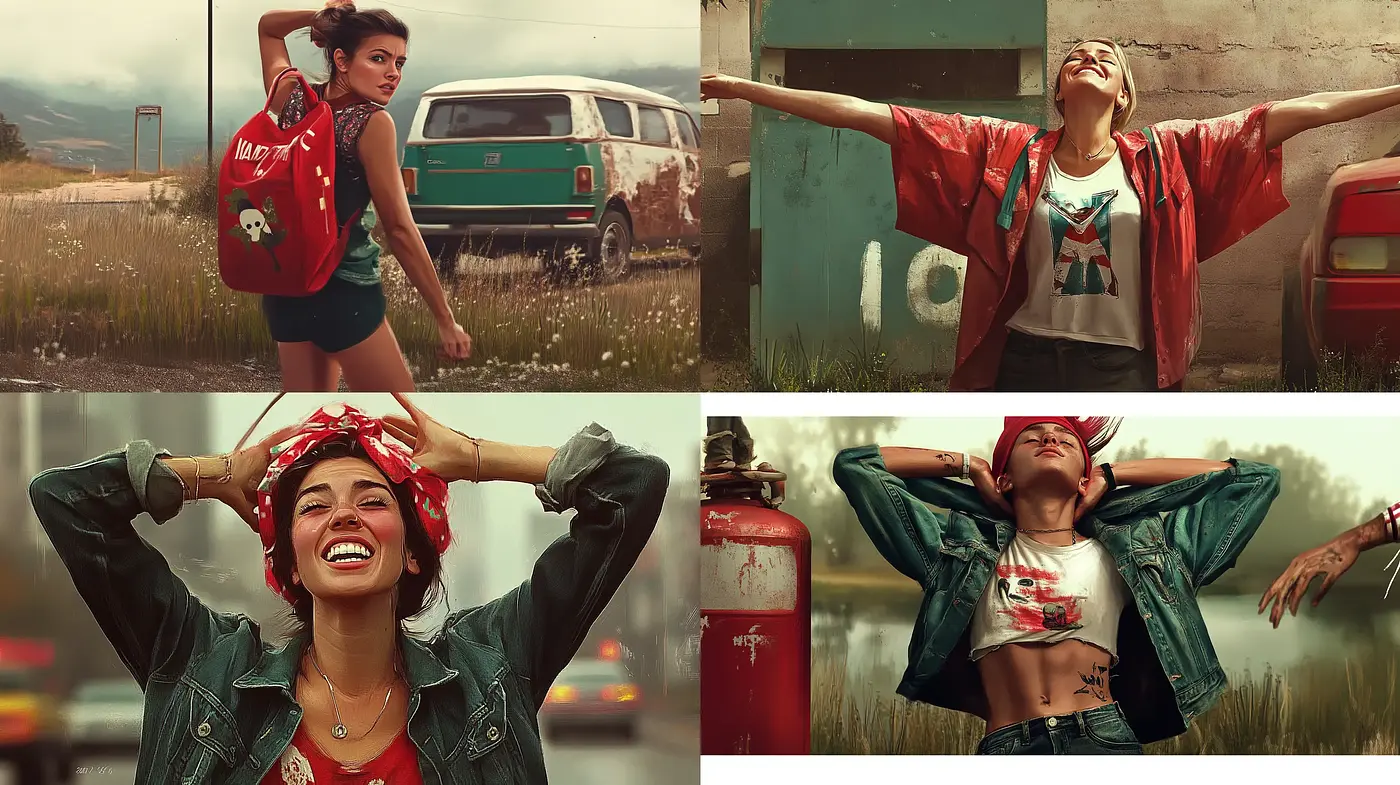 Evocative Nostalgic Warmth: A Fusion of Modernity and Vintage Hues - Midjourney sref style