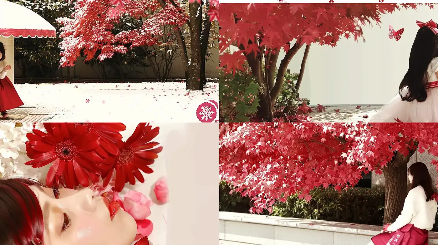 Stylized Imagery with a Vibrant Natural Aesthetic - Midjourney sref style