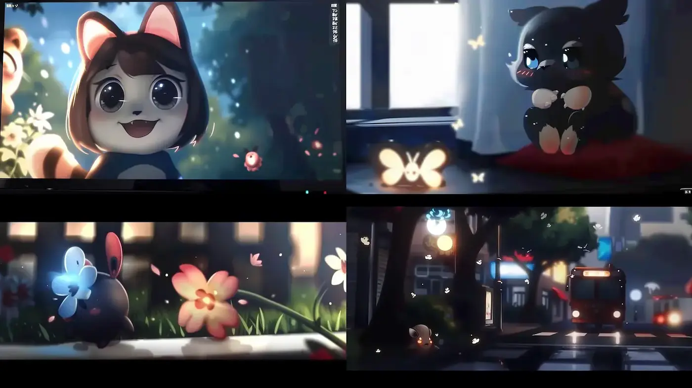Charming and Whimsical Digital Art with Playful Character Design - Midjourney sref style