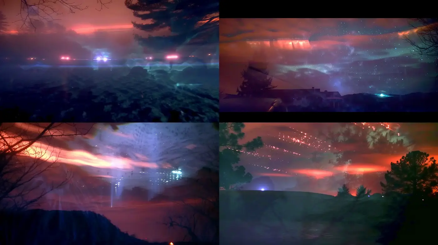 Ethereal Twilight Hues with a Hint of Retrofuturism - Midjourney sref style