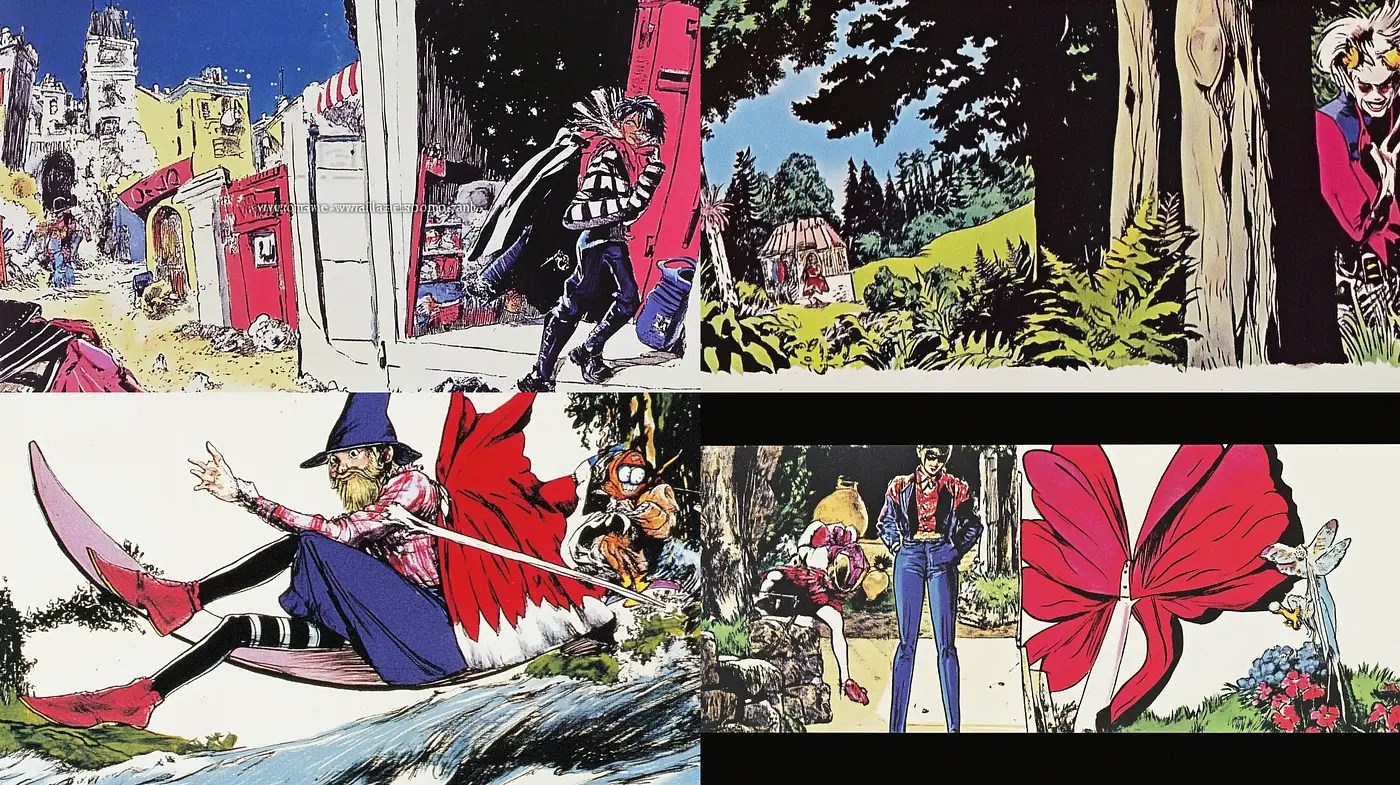 Vibrant Comic-Book Extravaganza with Stylized Realism - Midjourney sref style