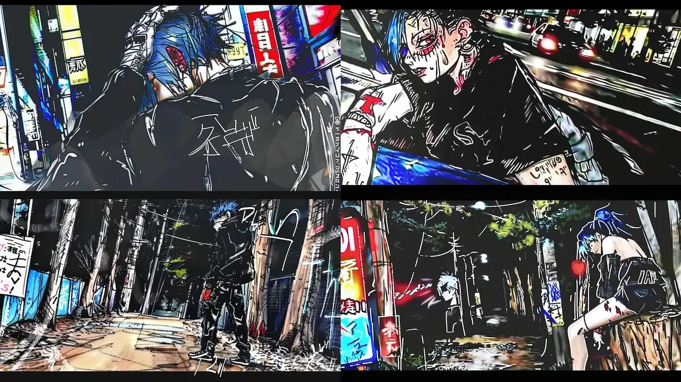 Dynamic Urban Aesthetics with a Futuristic Edge - Midjourney sref style