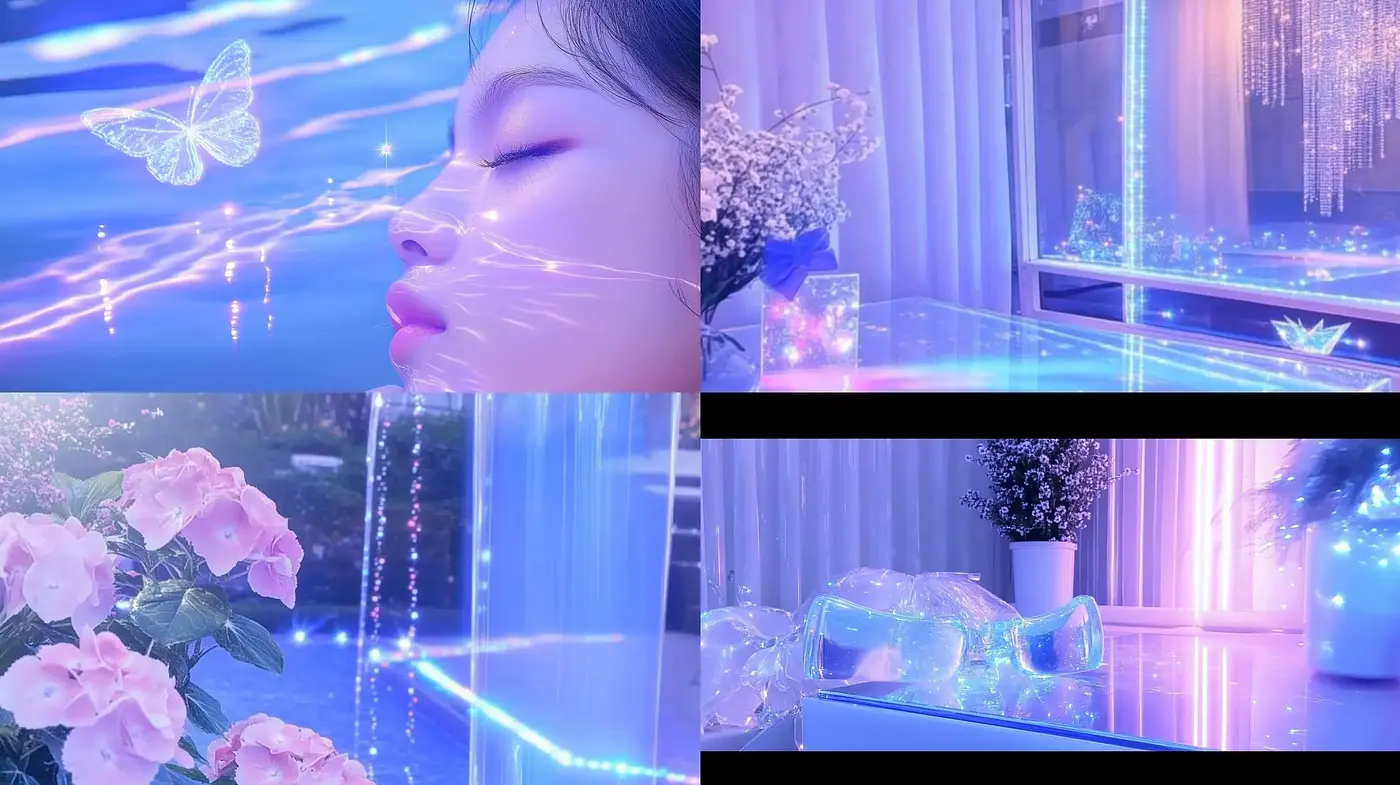 Ethereal Twilight Dreamscape with Luminescent Hues - Midjourney sref style