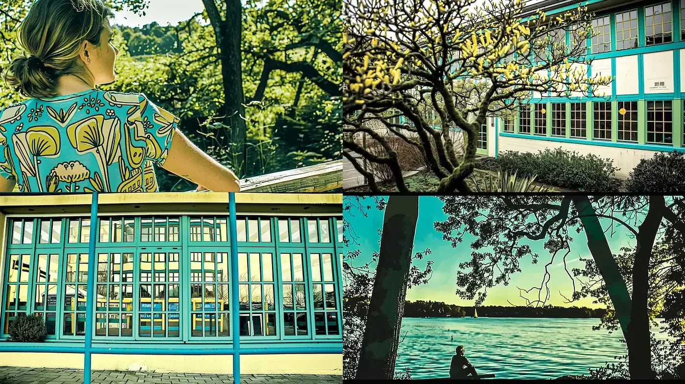 Cohesive Visual Narrative with Organic and Architectural Harmony - Midjourney sref style