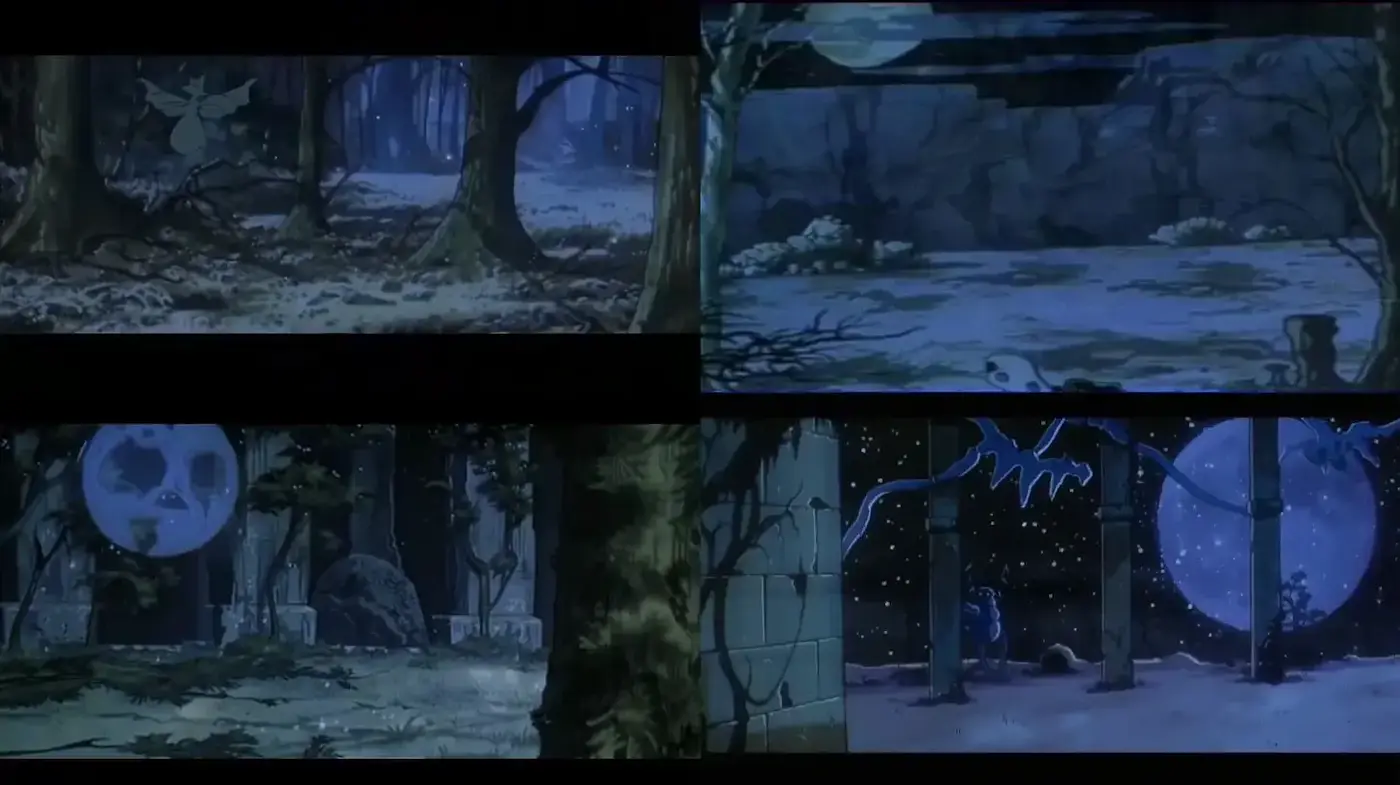 Mysterious and Enigmatic Nightscapes with a Touch of Fantasy - Midjourney sref style