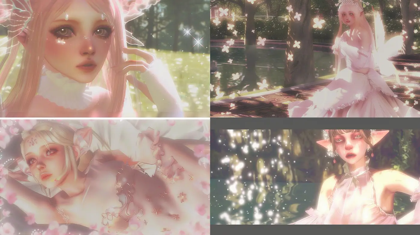 Ephemeral Blossom Embrace: A Dreamlike Pastel Rendering of Serenity - Midjourney sref style
