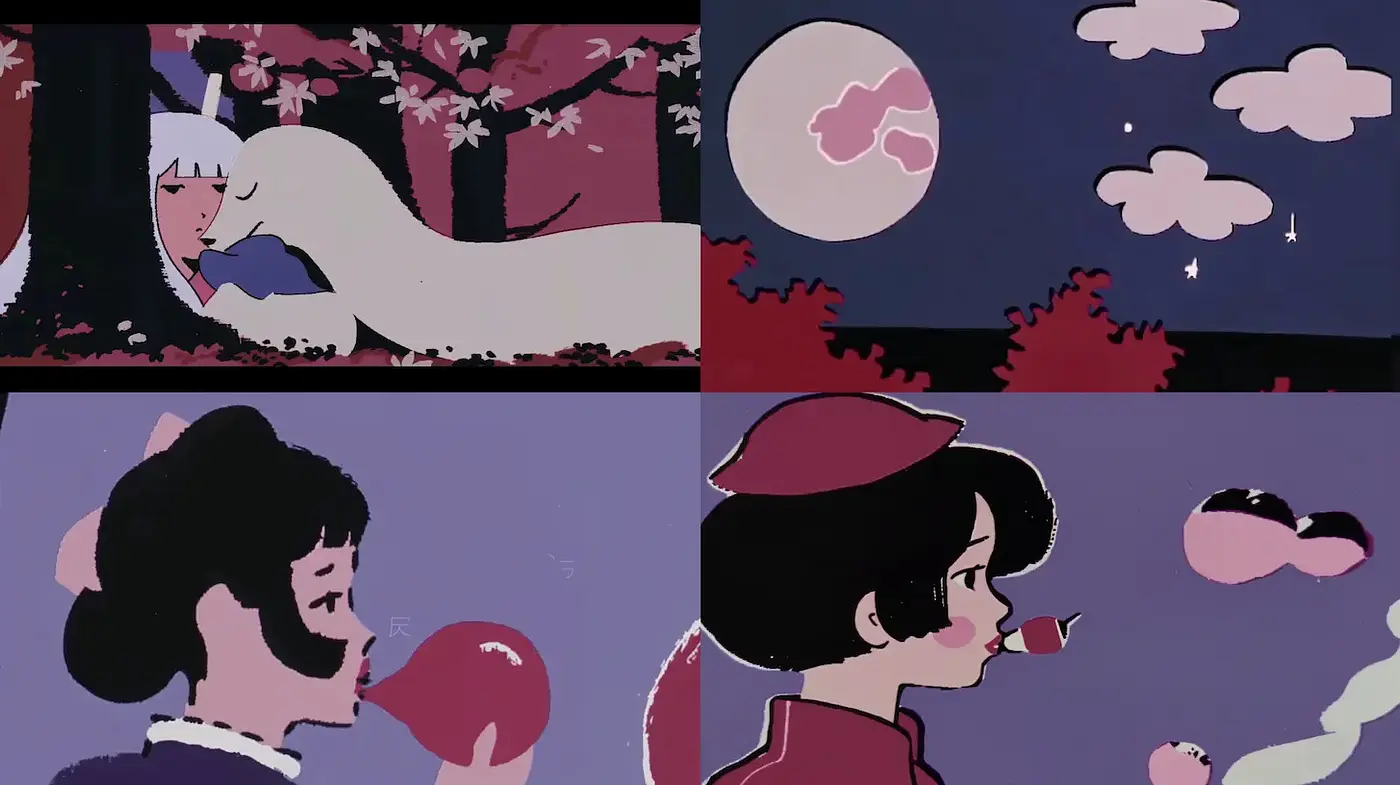 Whimsical and Dreamlike Aesthetic with Retro Flourishes - Midjourney sref style