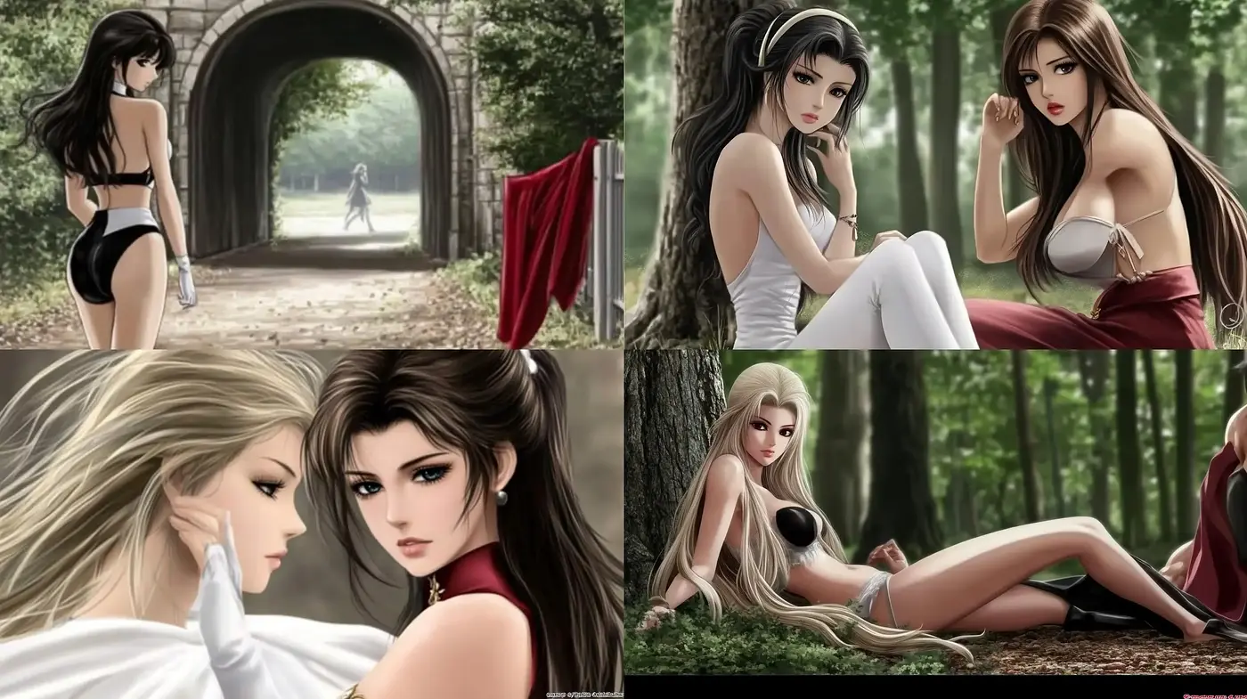Lush and Enigmatic Hyper-Realistic Fantasy Illustrations - Midjourney sref style