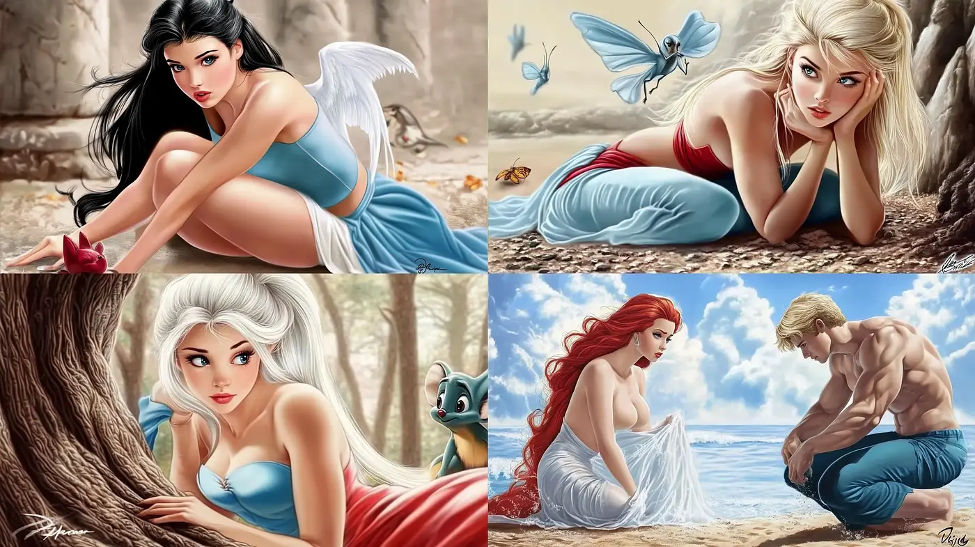 Enchanted Realism: A Fusion of Fantasy and Lifelike Detail - Midjourney sref style