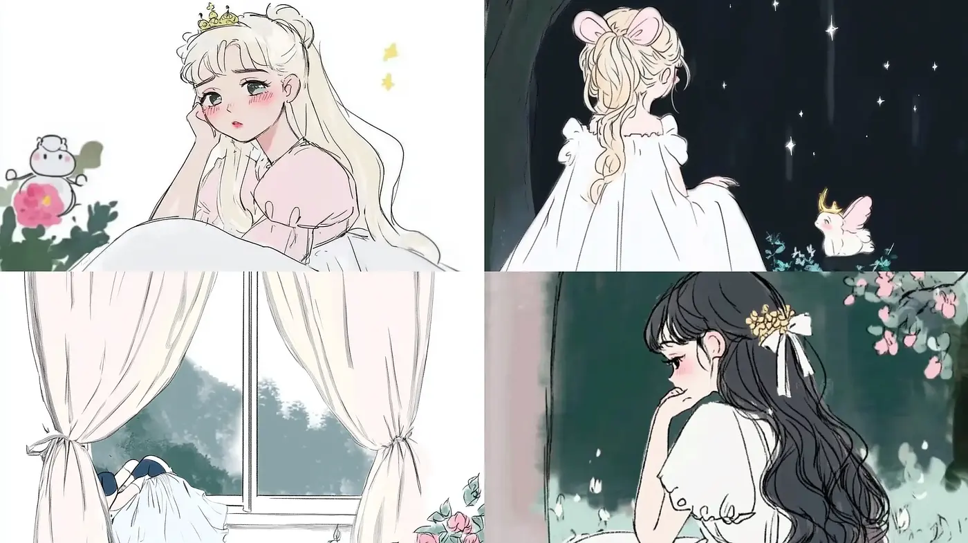 Ethereal Whimsy in Pastel: A Dreamlike Anime-Inspired Visual Symphony - Midjourney sref style