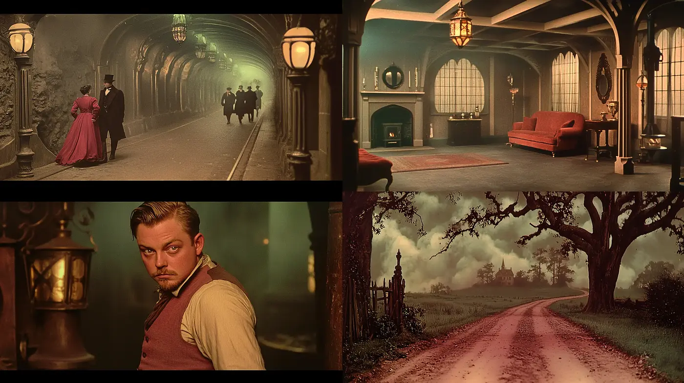 Ethereal Sepia-Toned Dreamscapes: A Journey through Timeless Elegance - Midjourney sref style